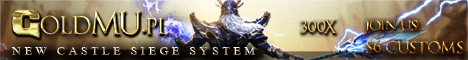 GoldMU S6 x300 - New Castle Siege System!